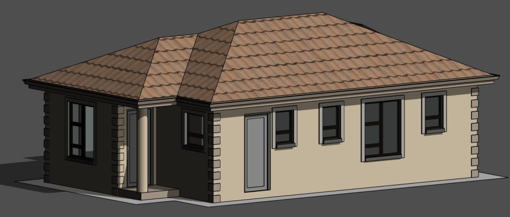 Home graphic illustration